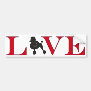 Poodle Lover Bumpersticker Bumper Sticker