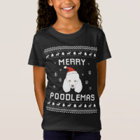 Poodle Lover Christmas Ugly Xmas Poodle Dog Sweate