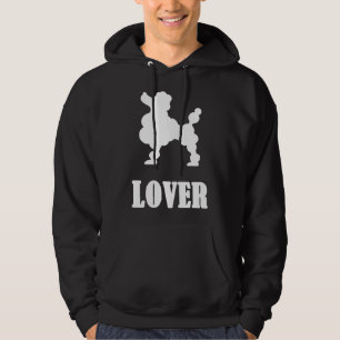 Poodle Lover   White     Hoodie