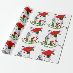 Poodle Lovers Christmas Wrapping Paper