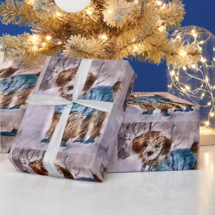 Poodle Lovers Christmas Wrapping Paper
