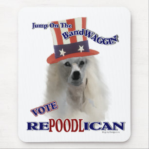 POODLE Lovers Gifts Mouse Mat
