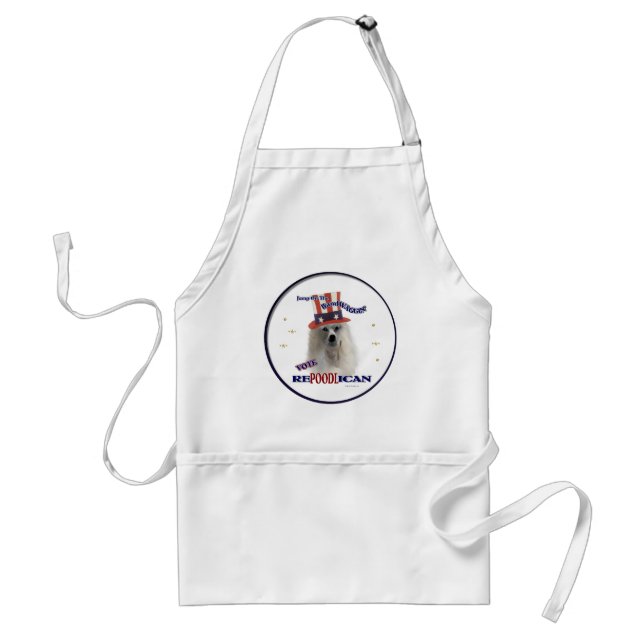 POODLE  Lovers Gifts Standard Apron (Front)