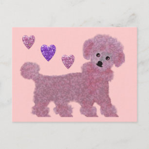 Poodle Luv Postcard