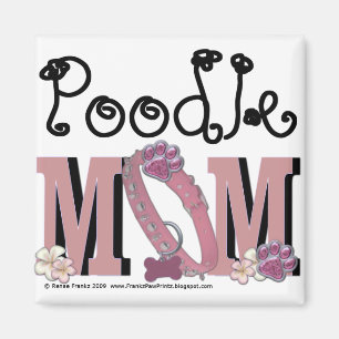 Poodle MOM Magnet