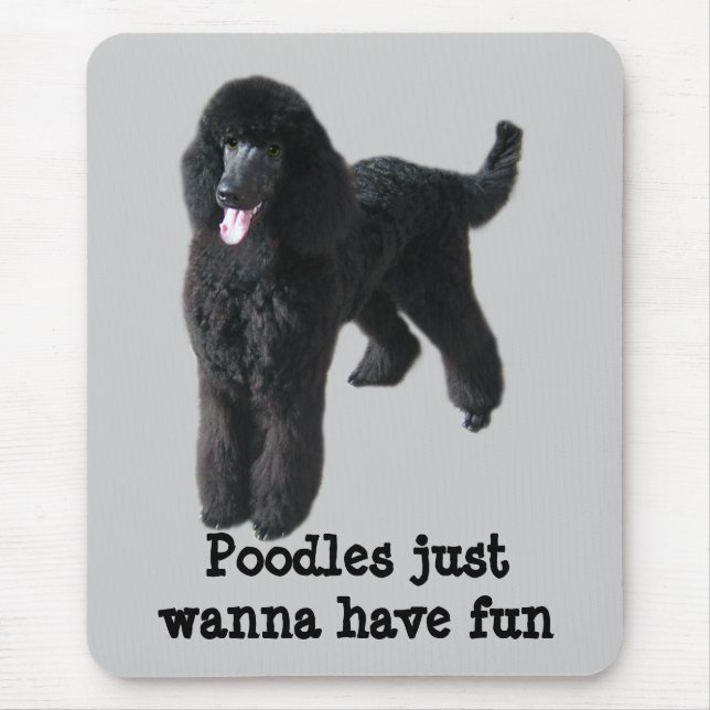 Poodle Mousepad (Front)