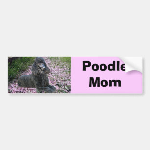 Poodle Mum Bumper Sticker