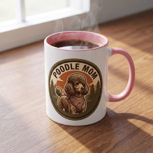 Poodle Mum Coffee Mug Doodle Dog Mum Gift
