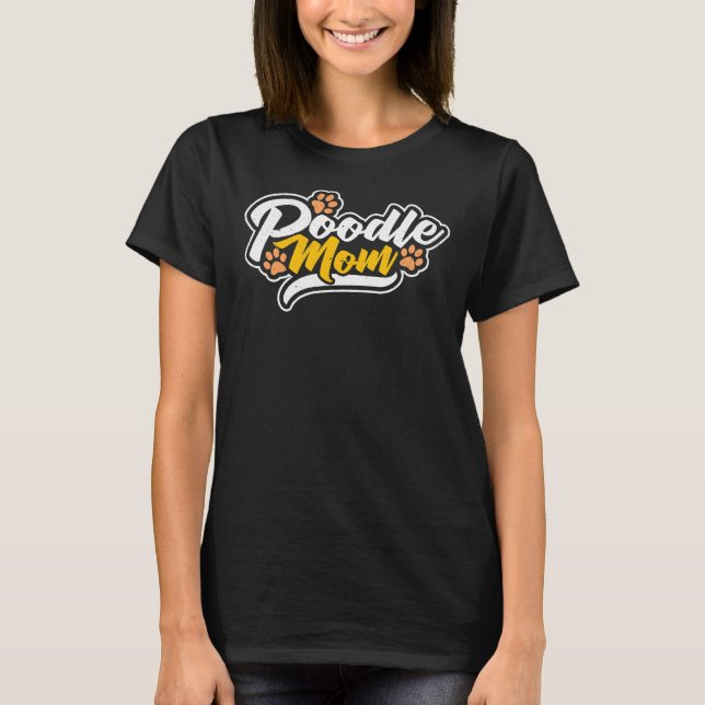 Poodle Mum Essential     T-Shirt (Front)