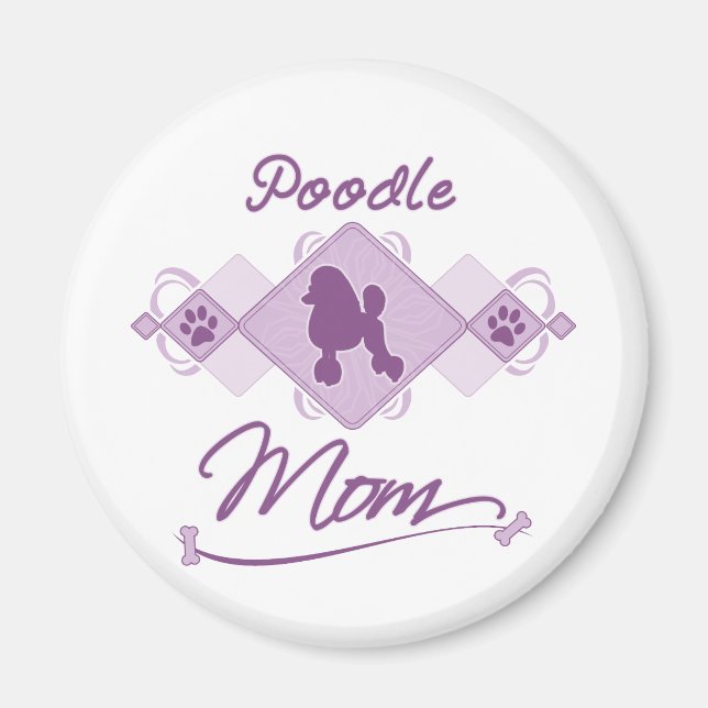 Poodle Mum Magnet (Front)