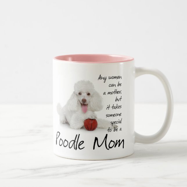 Poodle Mum Mug (Right)