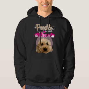 Poodle Mum Relaxed Fit Hoodie