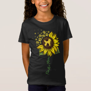 Poodle Mum Sunflower Poodle Lover Gifts Dog Mum Ma T-Shirt