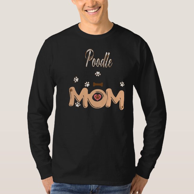 Poodle Mum               T-Shirt (Front)