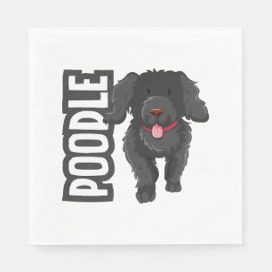 Poodle Napkin