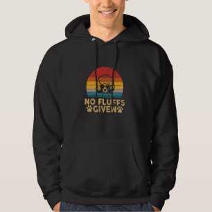 Poodle No Fluffs Given Dog Mum Dad Funny Dog Lover Hoodie