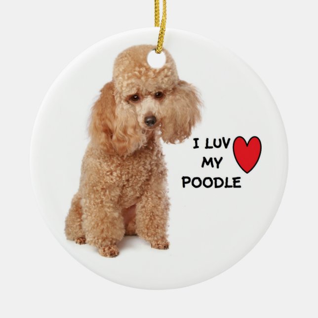 Poodle Ornaments (Front)