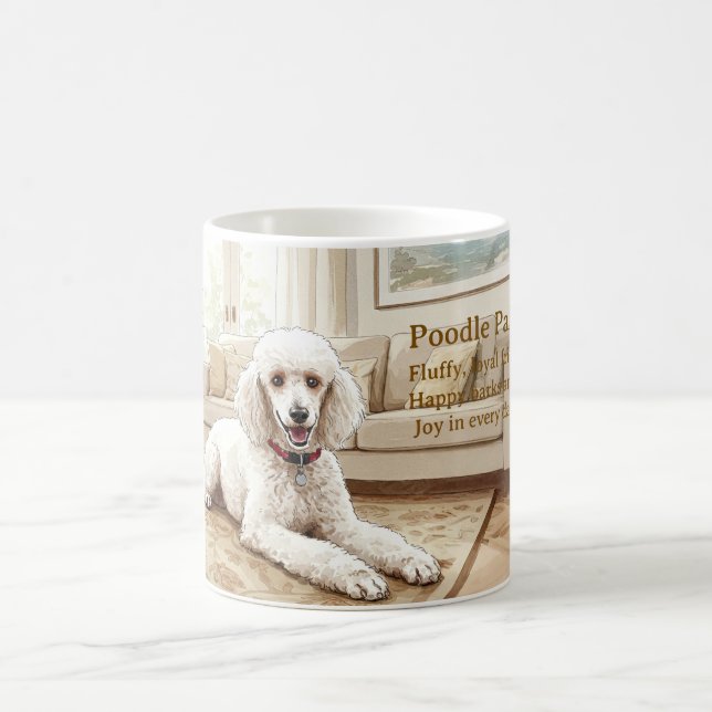 Poodle Pal Haiku Mug (Center)