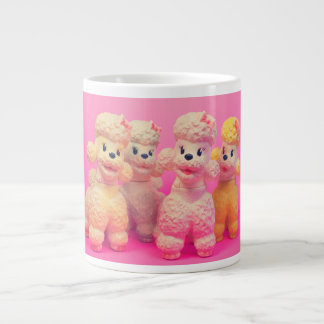 Poodle Parade Large Coffee Mug