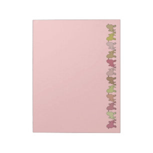 POODLE PARADE NOTEPAD