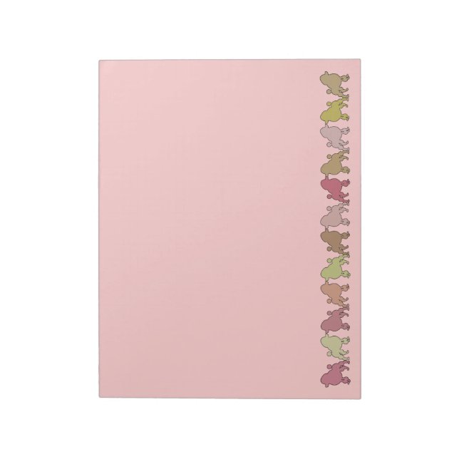 POODLE PARADE NOTEPAD (Rotated)