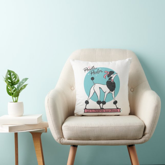 Poodle Parlour Cushion (Chair)
