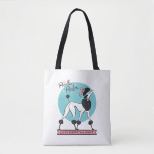Poodle Parlour Tote Bag