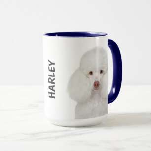 Poodle personalised mug