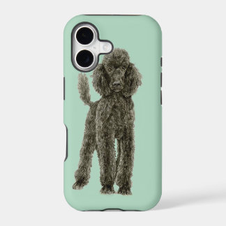 Poodle phone case