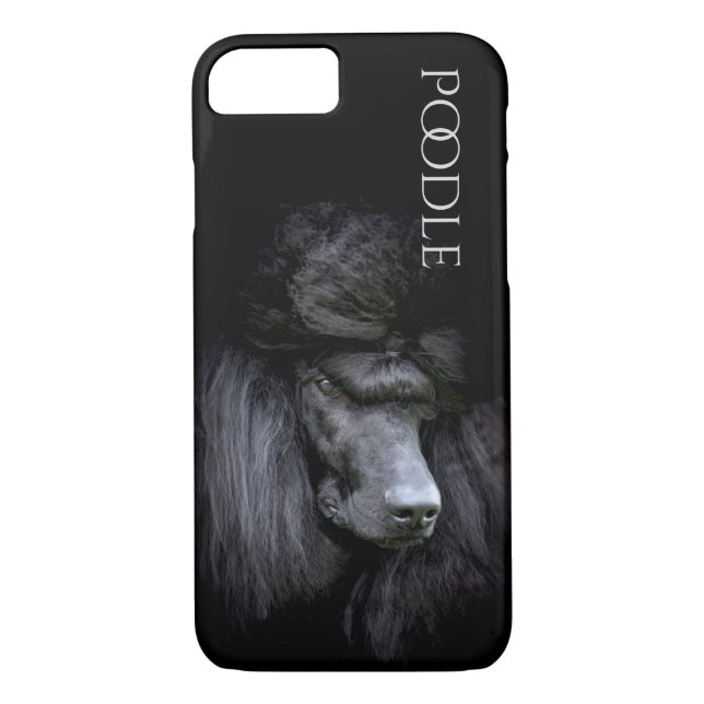 Poodle Phone Case (Back)