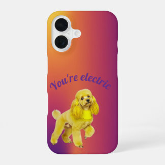 Poodle phone case