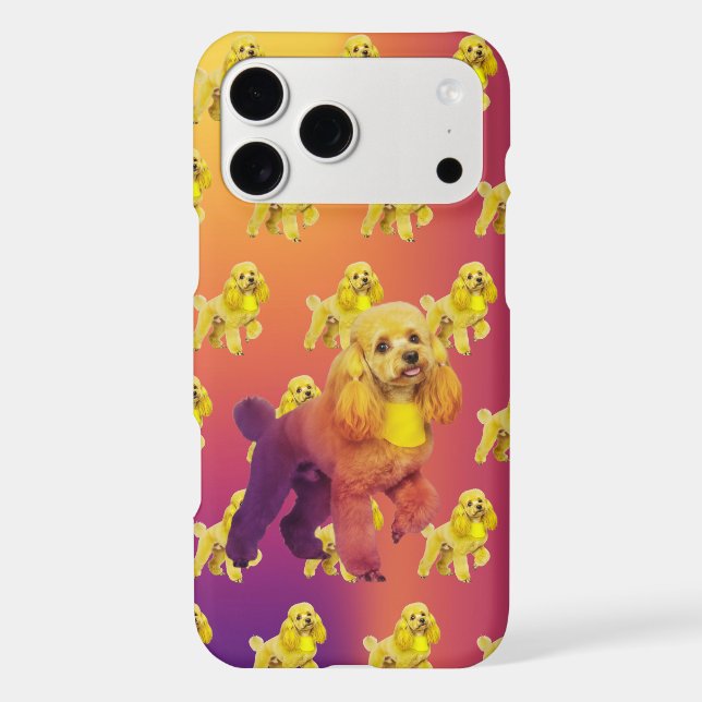 Poodle phone cover iPhone 17 pro max  (Back)
