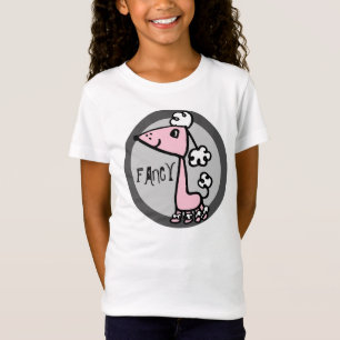 POODLE pink and grey T-Shirt