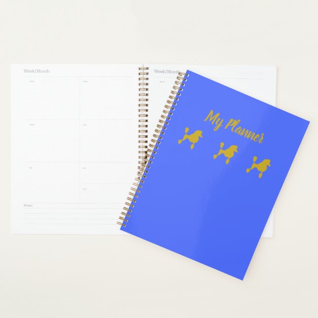 Poodle Planner (Display)