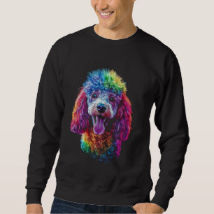 Poodle Pop Art Sweatshirt