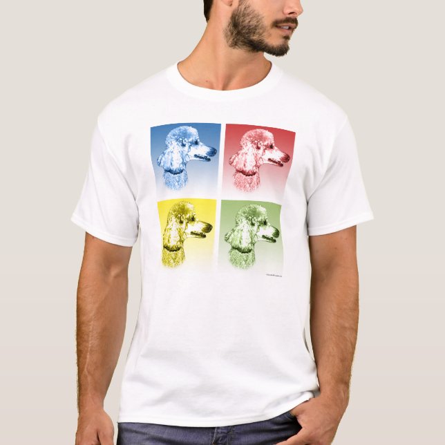 Poodle Pop Art T-Shirt (Front)