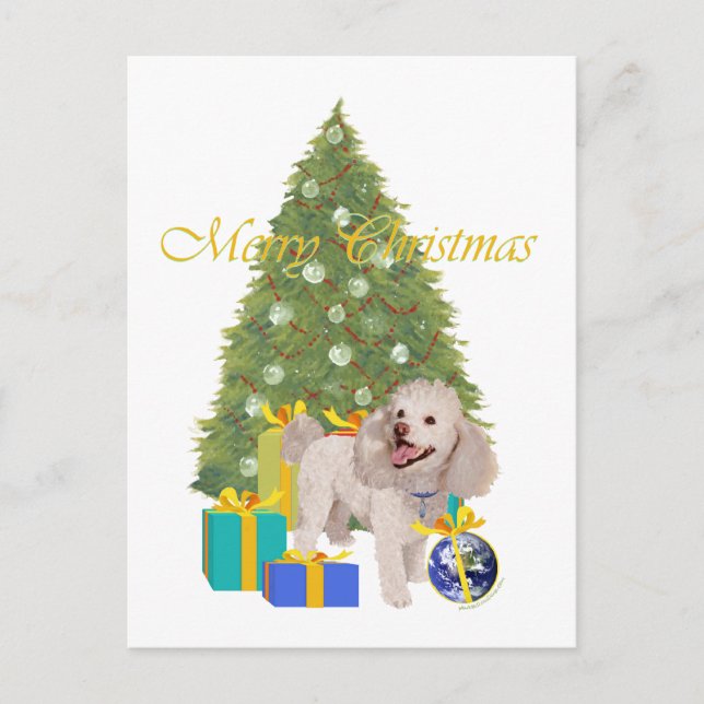 Poodle Postcard (Front)