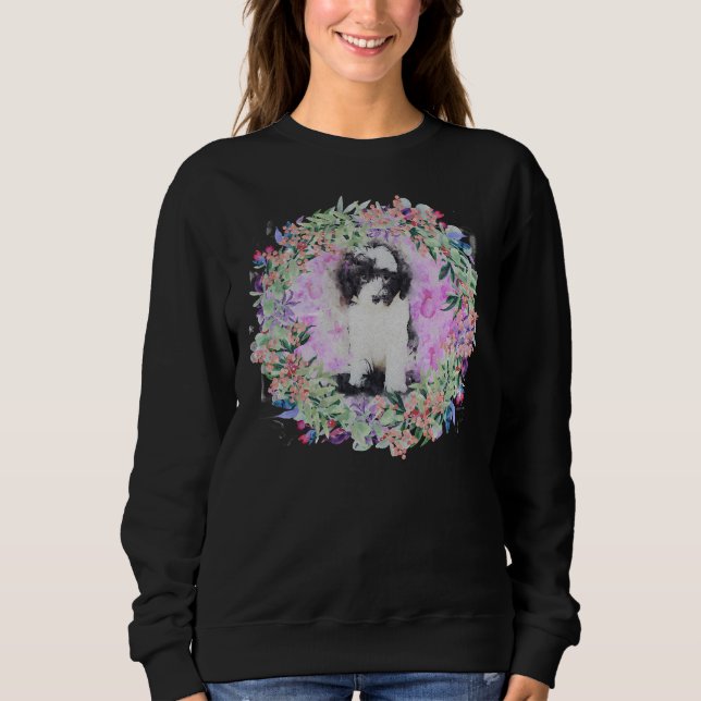 Poodle Puppie Sweatshirt (Front)