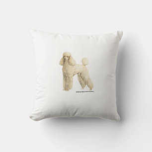 Poodle -- Puppy Clip Cushion
