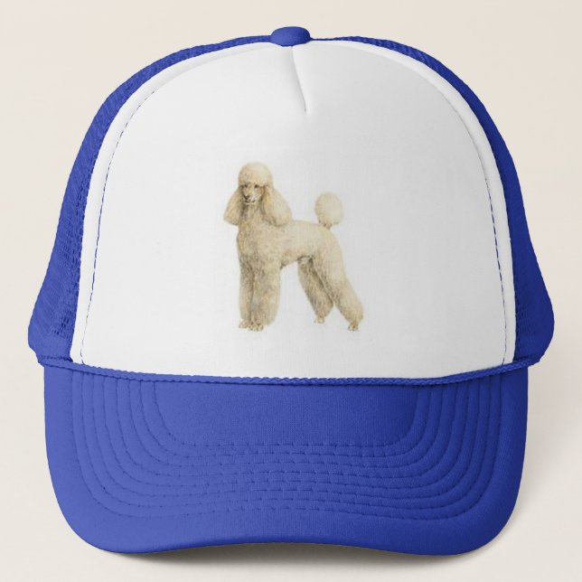 Poodle -- Puppy Clip Trucker Hat (Front)