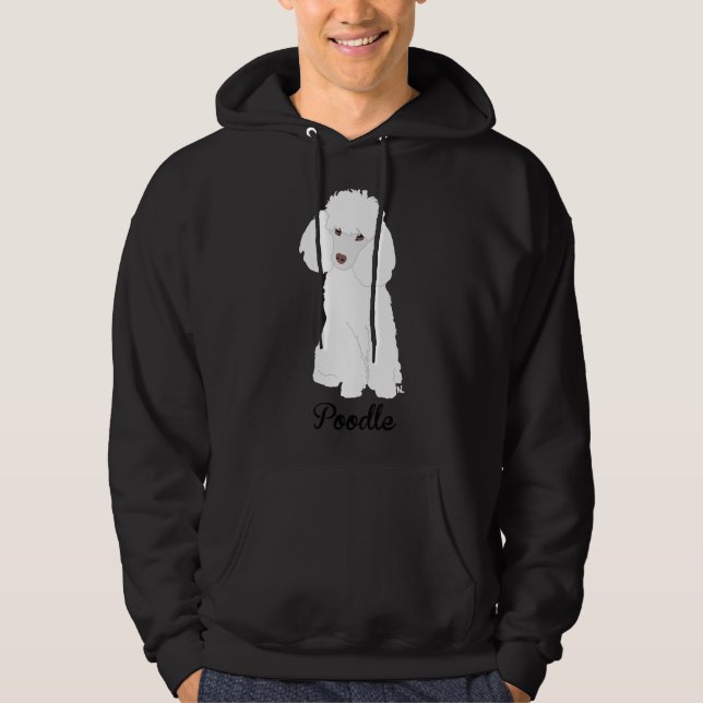 Poodle Puppy Hoodie (Front)