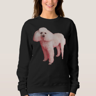 Poodle Puppy Innocent Tickling Tickles  Dog Pictur Sweatshirt