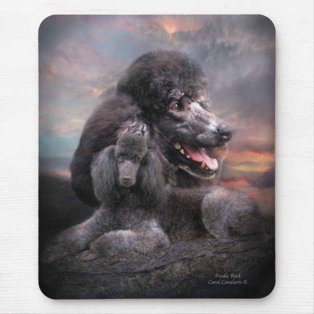 Poodle Rock Mousepad (Front)