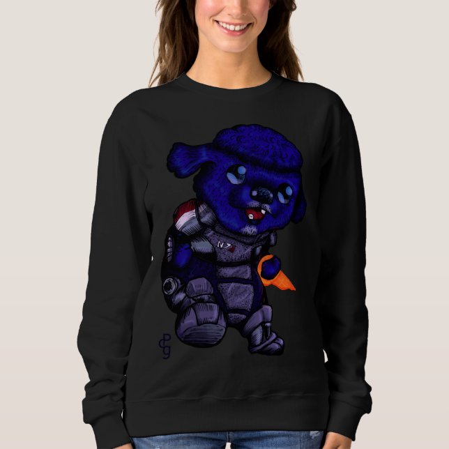 Poodle Shepard Sweatshirt (Front)
