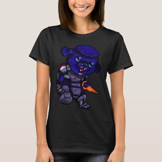 Poodle Shepard T-Shirt (Front)
