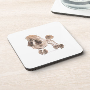 Poodle -- Show Coat Coaster