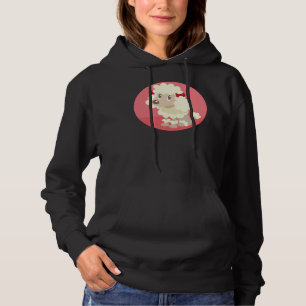 Poodle Sitting Hoodie