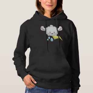 Poodle Stormy Day Hoodie