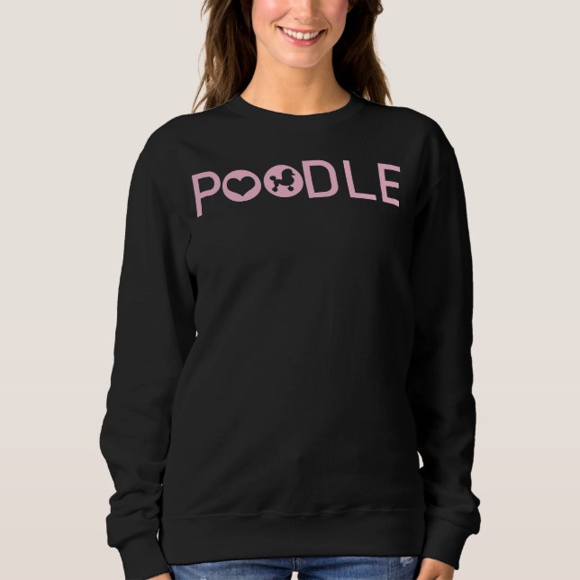 Poodle   T-              Sweatshirt (Front)