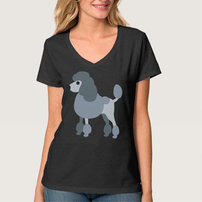 Poodle   T-                                  T-Shirt (Front)